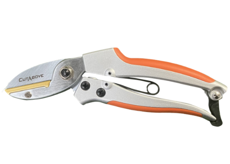 Clippers for The Garden. Pruning Shears TABOR TOOLS S852A Anvil Hand Pruner with Compound Action Professional Sharp Secateurs Garden Shears Makes Clean Cuts 