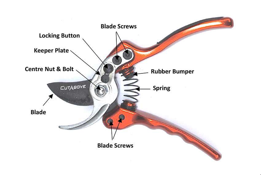 Ratchet Secateurs CleanAcut Pro 1 Spares